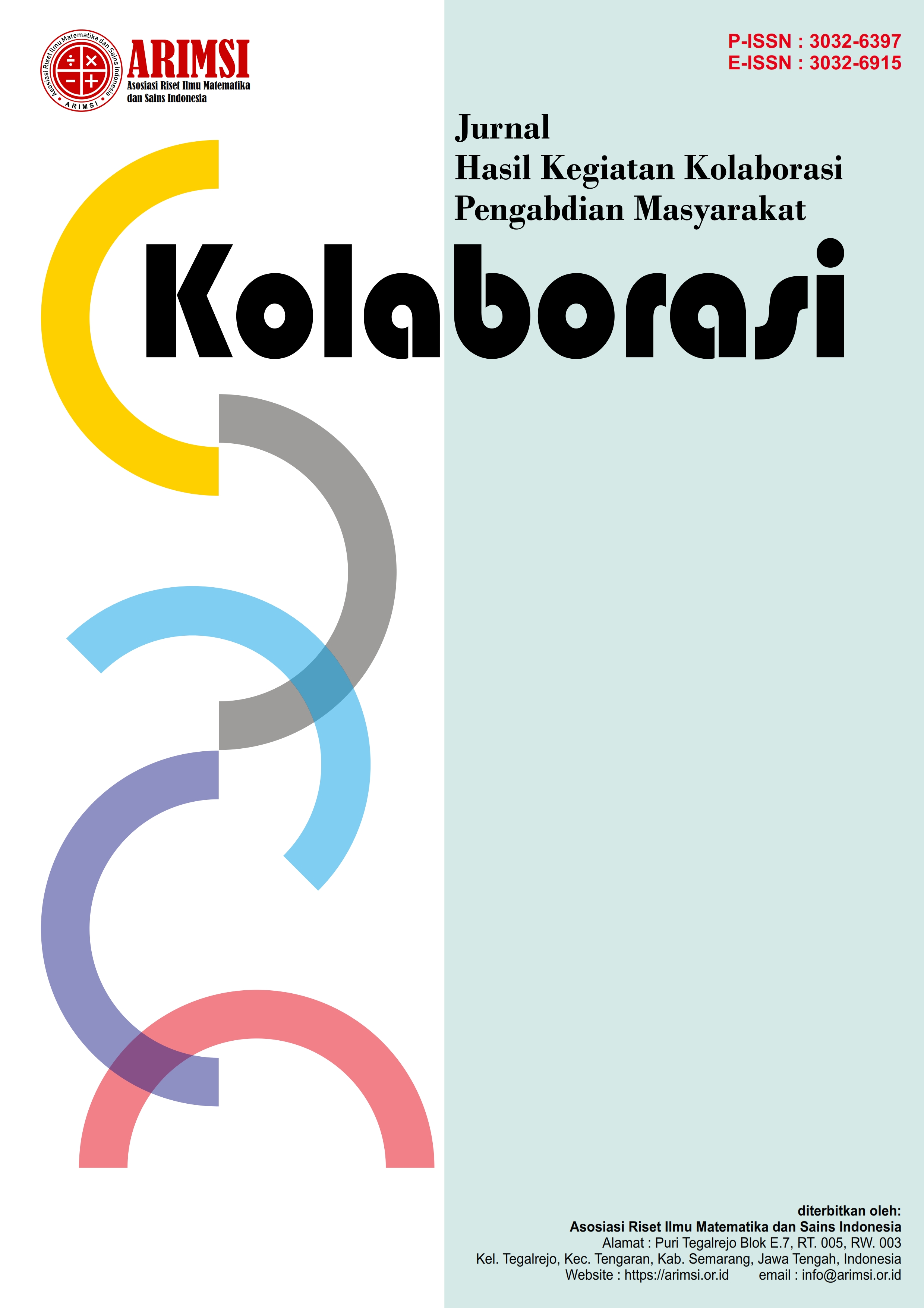 					View Vol. 3 No. 2 (2025): Juni : Kolaborasi : Jurnal Hasil Kegiatan Kolaborasi Pengabdian
				